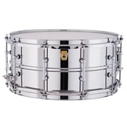 スネアドラム Supraphonic（スープラフォニック） アルミシェル・クローム仕上げ 6.5×14インチ チューブラグ LM402T