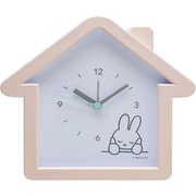 ミッフィーハウス型クロック ピンク MF-5520345PK