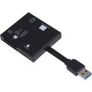 USB 3.2 Gen1 マルチカードリーダー・ライター ブラック CRW-37M87BK
