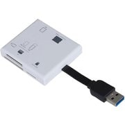 USB 3.2 Gen1 マルチカードリーダー・ライター ホワイト CRW-37M87W