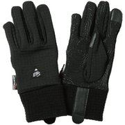 ポーラテック グリッドインナー POLARTEC GRID INNER 4300022 BLACK MLサイズ [スキー スノーボード インナーグローブ]
