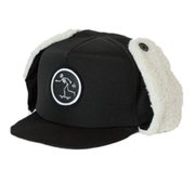 ナイロンキャップ NYLON CAP 4300411 BLACK [スキー キャップ]