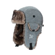 フライトキャップ FLIGHT CAP 4300416 KNIT-GREY [スキー キャップ]