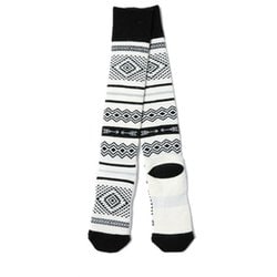 ベリーウォーム ネイティブ VERY WARM NATIVE 4300453 BLACK/WHITE SMサイズ(22-25cm) [スキーソックス]