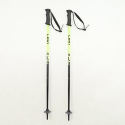 RIDER 653 44141 ブラック/ネオンイエロー 80cm [スキー ストック ジュニア]
