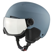 ARBER VISOR Q-LITE A9228.3.81 ダート/ブルーマット グレイ/シルバーミラー S3 54-58cm [スキー スノーボード ヘルメット]
