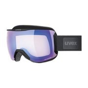 ダウンヒル 2100 V downhill 2100 V 55.5.391.2430 ブラックマット/ブルー(ブルーミラーヴァリオマティック/クリア) [スキー スノーボード ゴーグル 眼鏡対応]