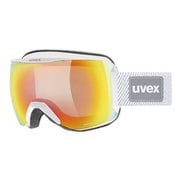 ダウンヒル 2100 V downhill 2100 V 55.5.391.1030 ホワイトマット/レインボー(レインボーミラーヴァリオマティック/クリア) [スキー スノーボード ゴーグル 眼鏡対応]