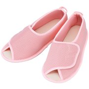 2503 早快マジック オープン 両足 ピンク Mサイズ 院内シューズ 施設シューズ 通気性 グリップ性が強い 25030710031