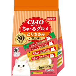 CIAOちゅ～る とりささみグルメバラエティ 14g×80本