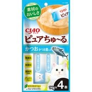CIAO ピュアちゅ～る かつお かつお節入り 14g×4本