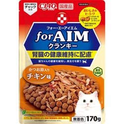 for AIMクランキー かつお節入り チキン味 170g
