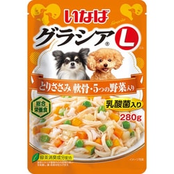 グラシアL とりささみ 軟骨・5つの野菜入り 280g