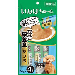 ヨドバシ.com - いなばペットフード ちゅ～る総合栄養食 かつお 14g×4