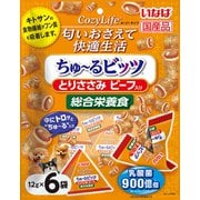 いなば CozyLifeちゅ~るビッツ とりささみ ビーフ入り 12g×6袋