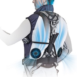 未使用⭐️タジマ 清涼ファン風雅ベスト2 フルセットL FVBA37SEBWL タジマツール 清涼ファン風雅ベスト2 フルセット L: 他:FV