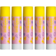 限定 スティックのり 消えいろピット S ネオンイエロー パック 限定デザイン リミテッドピンク 5本パック HCB-113E2