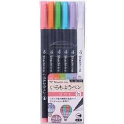 いろもようペン 6本セット ほのか KPFS-F/6S2