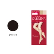 SABRINA（サブリナ） 伝線しにくい 美しい素肌感 ショートストッキング ゆったりソフト口ゴム 22cm-25cm ブラツク SBS510