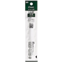 ゲルインキ ILMILY（イルミリー）ニュアンスブラック専用 替芯 0.5mm ニュアンスブラックグリーン LILRF-10EF-NBG