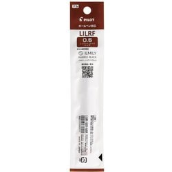 ゲルインキ ILMILY（イルミリー）ニュアンスブラック専用 替芯 0.5mm ニュアンスブラックレッド LILRF-10EF-NBR