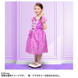 TDR公式　ラプンツェル  ドレス　110 ボレロ・おもちゃ付き 新品♪】プリンセス ドレス☆110 キッズ ラプンツェル