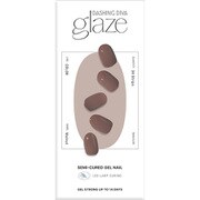 ジェルネイルシール 手の爪用 ウォルナット ZMC019NJ ダッシングディバ グレーズ 34枚