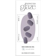 ジェルネイルシール 手の爪用 ドライブルー ZMC063NJ ダッシングディバ グレーズ 34枚