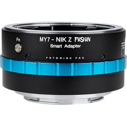 電子マウントアダプター レンズ側：マミヤ7 ボディ側：ニコンZ レンズシャッター操作リング搭載 M7-NKZ-FSN