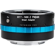 電子マウントアダプター レンズ側:マミヤ7 ボディ側:ニコンZ レンズシャッター操作リング搭載 M7-NKZ-FSN