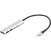 USB3.2Gen1 Type-C4ポート(C×2/A×2)アルミハブ UH-C3364SL