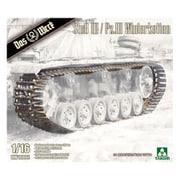 DW16004 1/16 III号戦車/III号突撃砲用 ヴィンターケッテン 連結組立可動式履帯セット [プラモデル用パーツ]