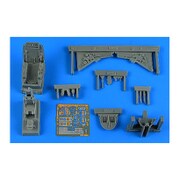 4885 1/48 AV-8A/S ハリアーコックピットセット（キネティック用） [プラモデル用パーツ]