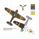 ED48012 1/48 デカール ルーマニア空軍のホーカーハリケーン Mk.I パート1 [プラモデル用品]