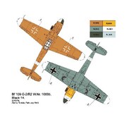 ED48014 1/48 デカール “イルムガード” アメリカン グスタフ イン チュニジア：鹵獲されたMe109G-2 W.Nr.10605 [プラモデル用品]