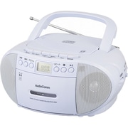 ポータブルCDラジオカセットレコーダー ホワイト RCD-590Z-W