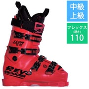 R-EVO110M H22 X1M5-335-240 FIRE RED 24cm [23-24 モデル スキーブーツ 中級・上級]