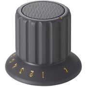 ボリュームノブスピーカー IPX4防水&マグネット付き ダークグレー BDE060-DGY