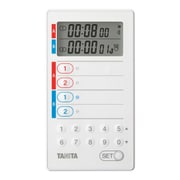 タニタ 防水デジタルタイマー TD-428WH ホワイト BTIE001
