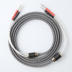 K2 スピーカーケーブル 両端子バナナプラグ ペア 2.5m K2B-B
