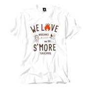 ゆるキャン△ スモア Tシャツ ホワイト Lサイズ [キャラクターグッズ]