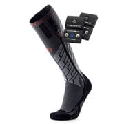 ウルトラウォーム パフォーマンスソックスS.E.T ＋Sパック1400Bバッテリー セット T45-3201-400_01 グレー/オレンジ 35/36サイズ(22-23cm) [スキーソックス]