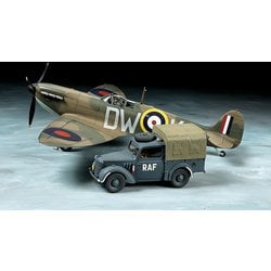25211 1/48 スーパーマリン スピットファイアMk.I 小型軍用車 10HP ティリー セット [組立式プラスチックモデル]