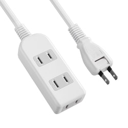 ヨドバシカメラオリジナル 断線に強い電源タップ 3個口 1m TLA-310RDW