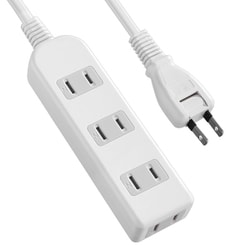 ヨドバシカメラオリジナル 断線に強い電源タップ 4個口 1m TLA-410RDW