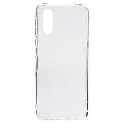 7513BSACTP [BASIO active/シンプルスマホ6用 ケース カバー ソフトケース TPU クリア 透明 1.2mm ストラップホール]