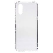 7513BSACTP [BASIO active/シンプルスマホ6用 ケース カバー ソフトケース TPU クリア 透明 1.2mm ストラップホール]