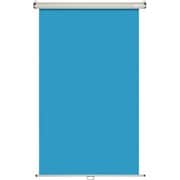 証明写真用バックスクリーンN2 ビニールレザータイプ 壁掛式 120×200cm ブルー HBS-N2KV1220BL