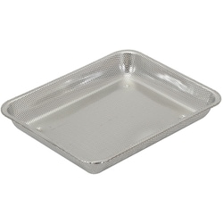 バット トレー パンチング 12枚取 320×255mm ステンレス製 下ごしらえ HB-4826