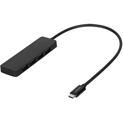 USB3.2 Gen1 Type-A 4ポート ノイズ対策済み Type-C USBハブ OWL-UCHU3A4-BK